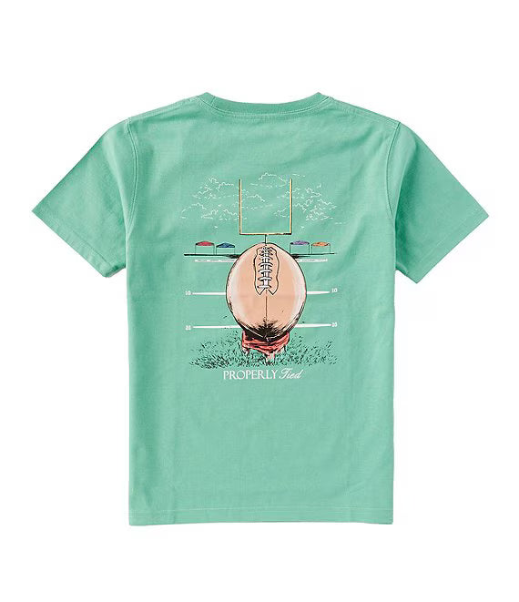 Properly Tied Field Goal SS T-shirt in Ivy