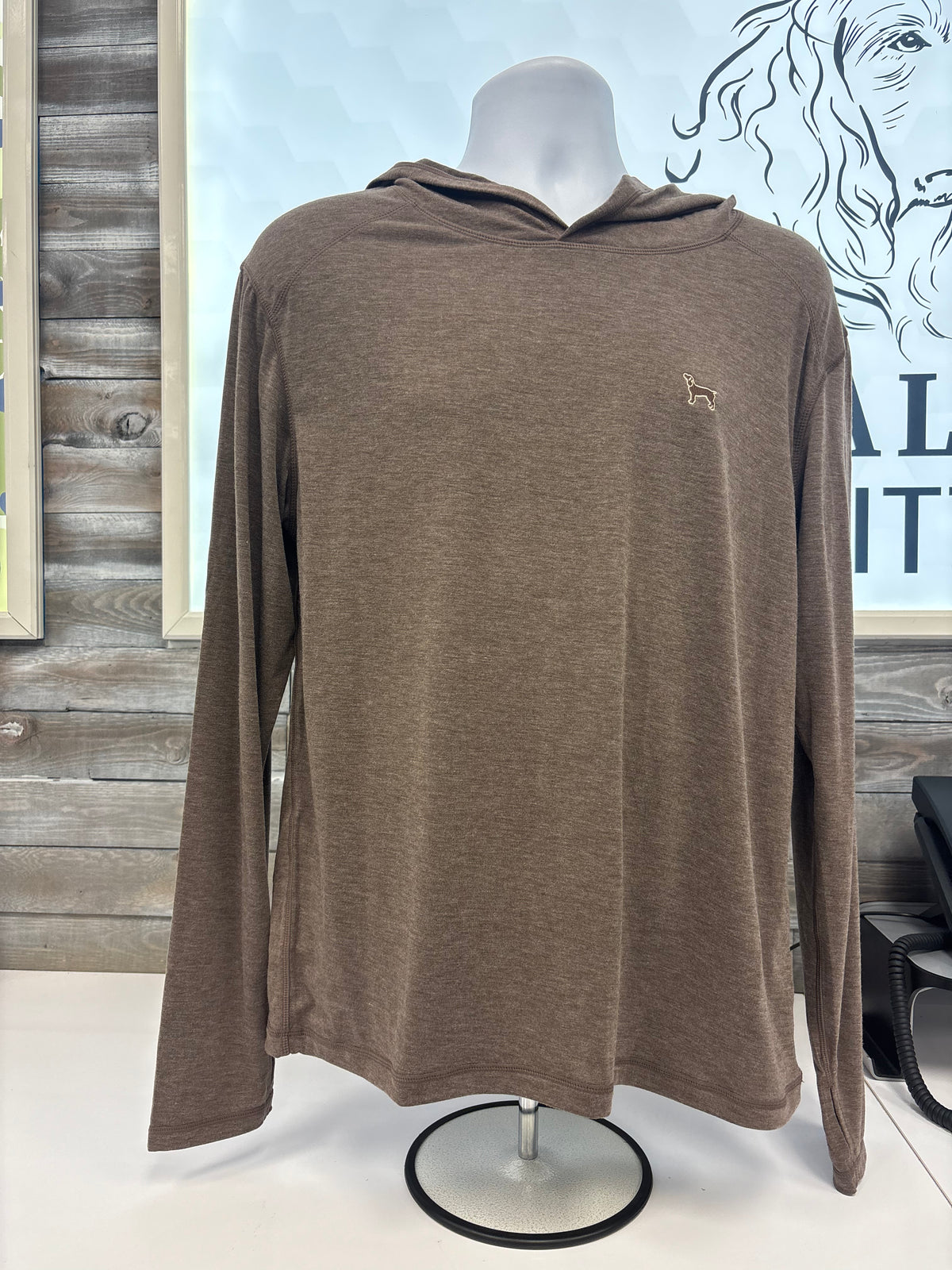 Cardinal Creek Hoodie in Deep Heather