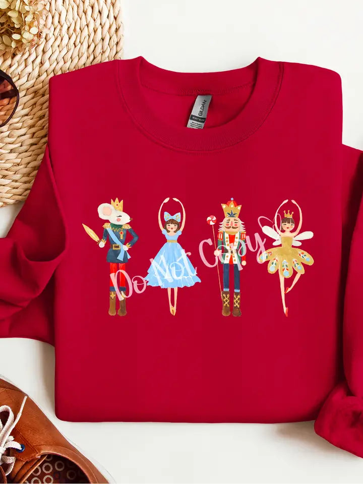 Nutcracker Sweatshirt Red
