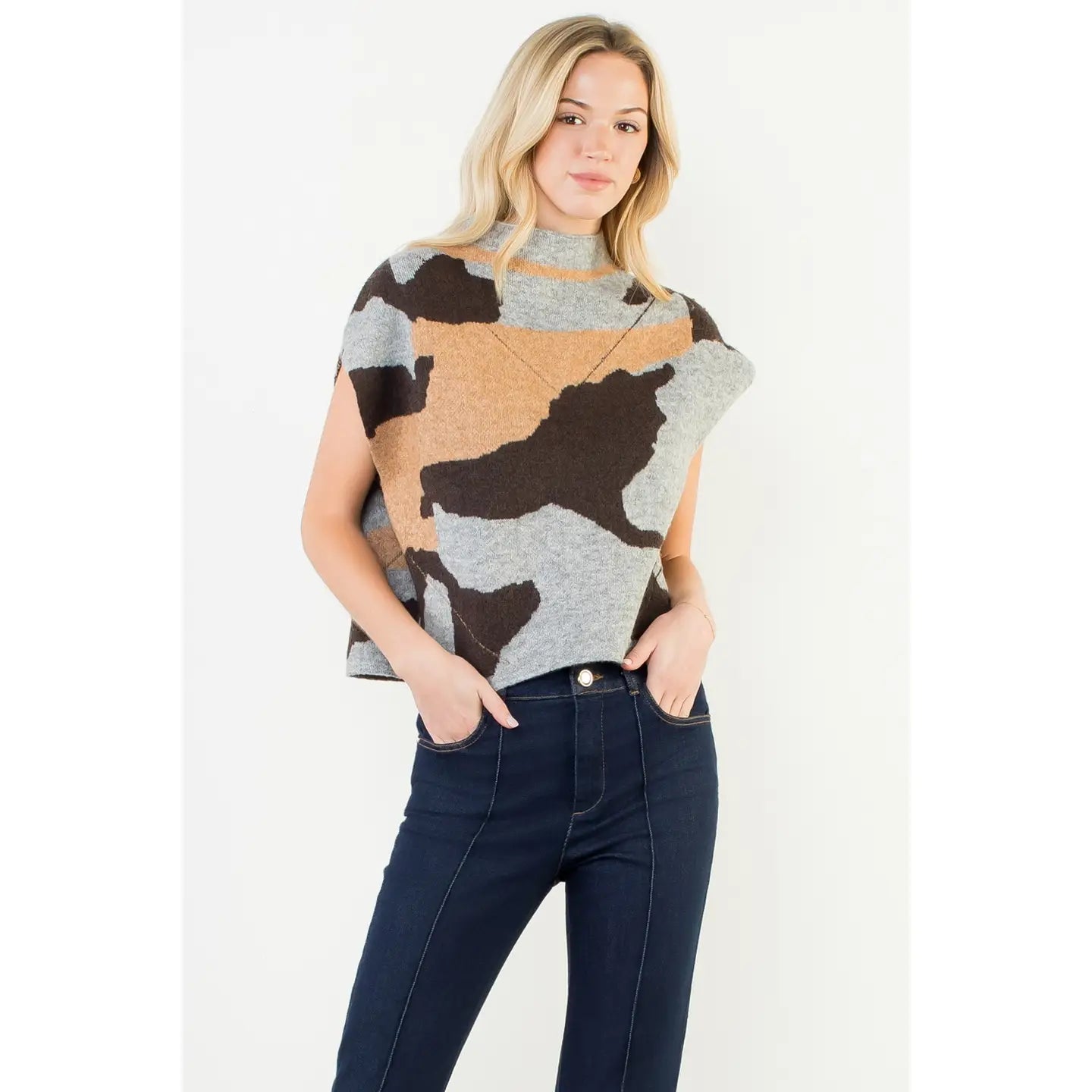 Camo Sweater by THML