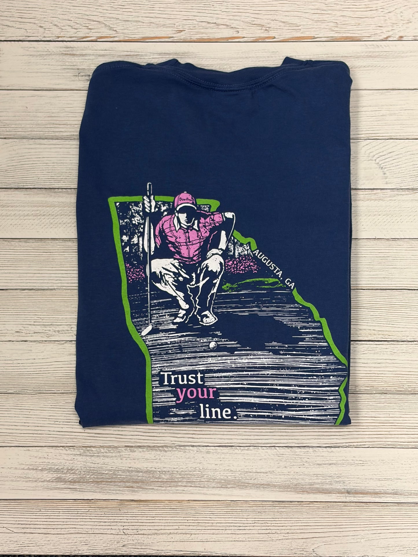 Pine Empire Trust Your Line T-shirt Artist Drawn
