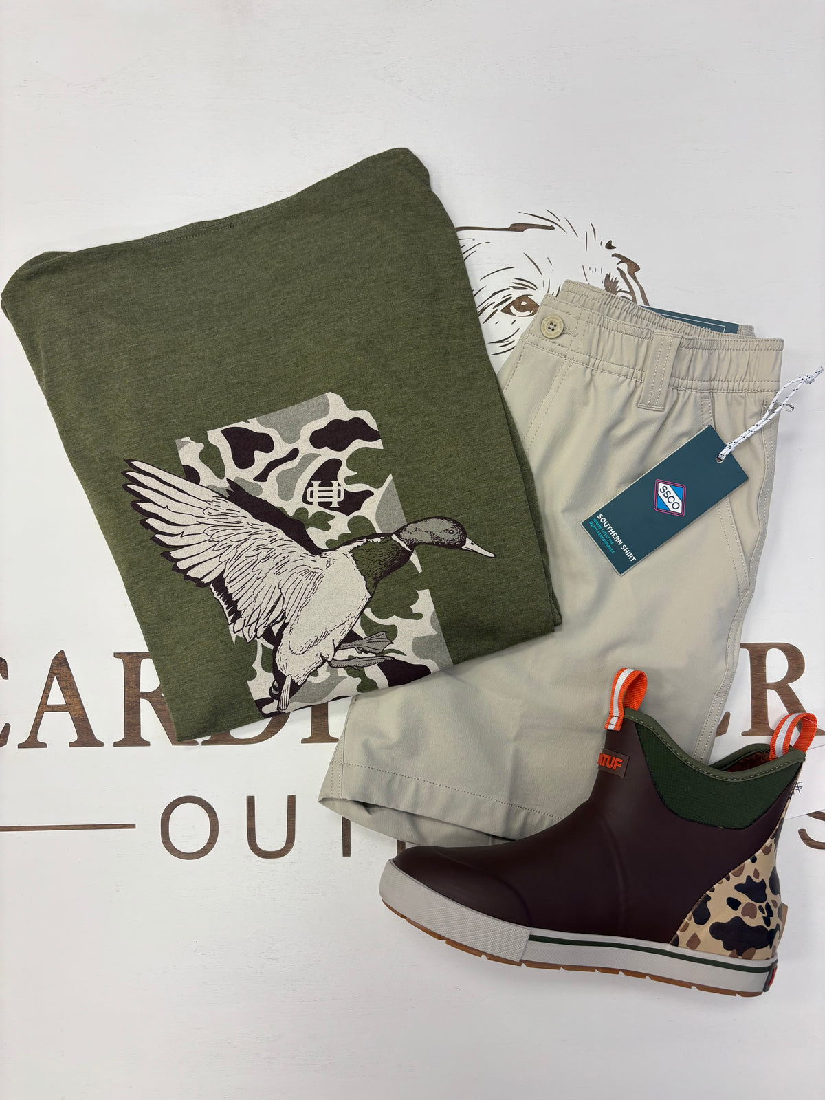 Heybo Camp Hoodie Mallard Camo