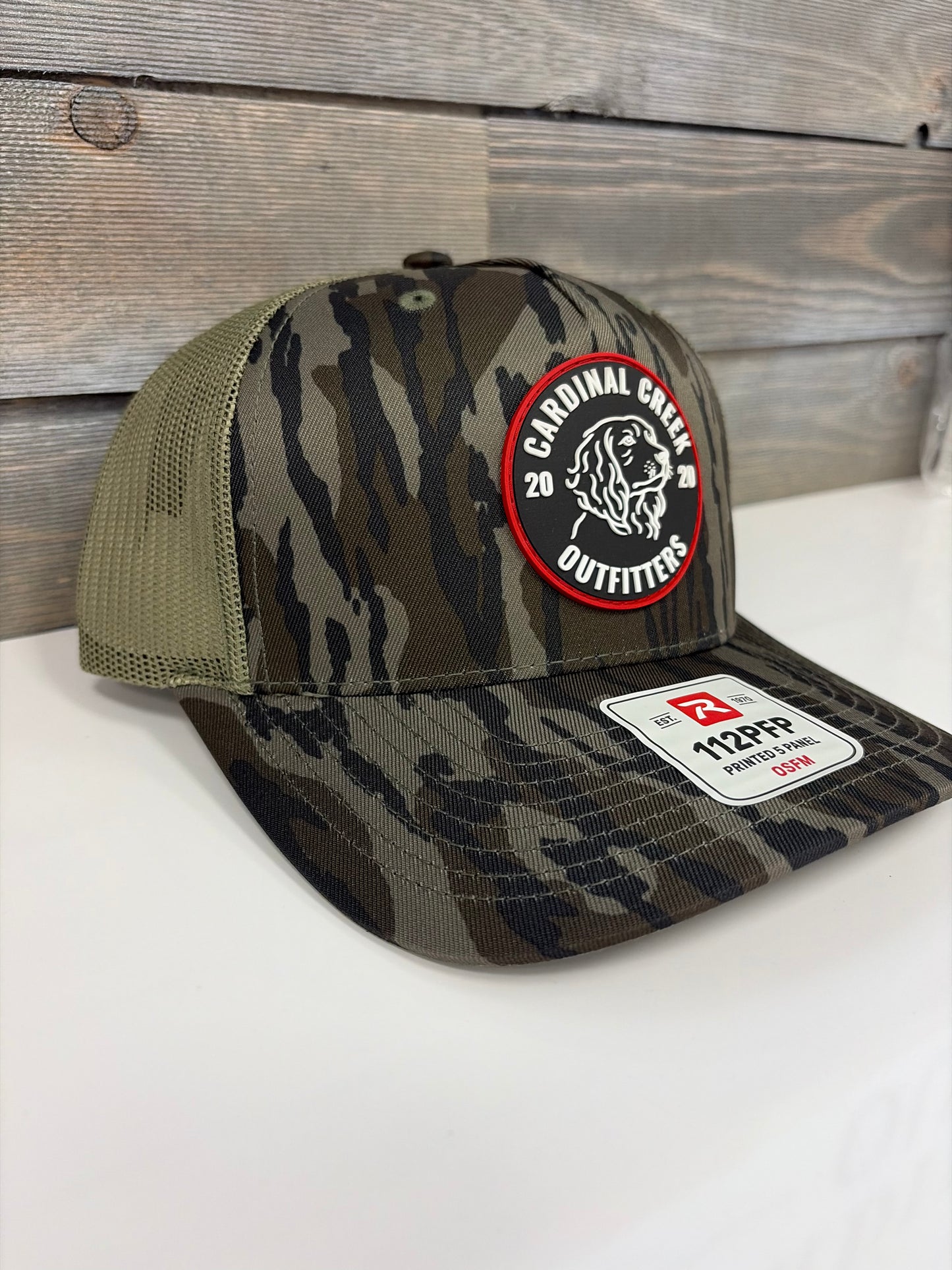 Cardinal Creek Logo Bottomland Camo Hat