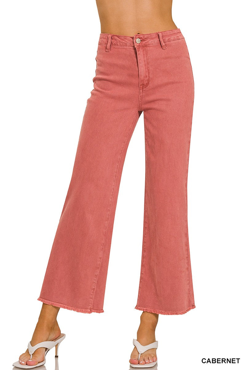 Zenana Cabernet Jeans 28” L