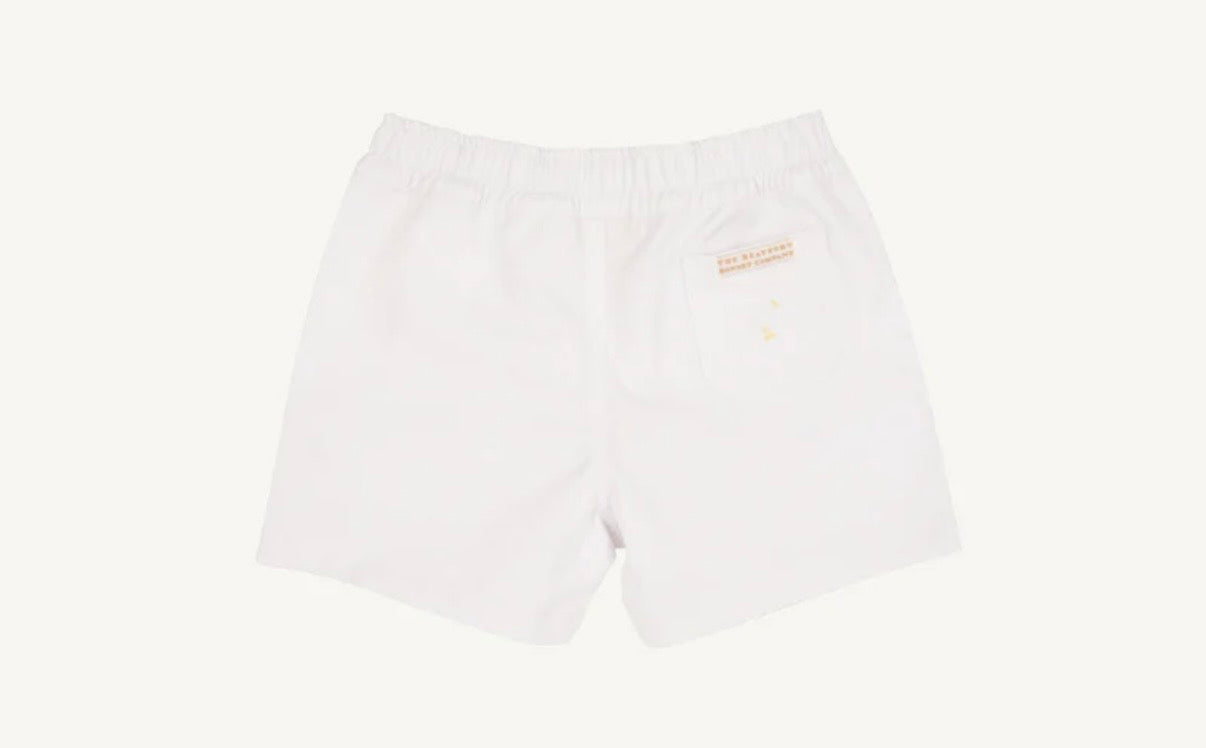 Beaufort Bonnet Sheffield Shorts in Ash Worth White