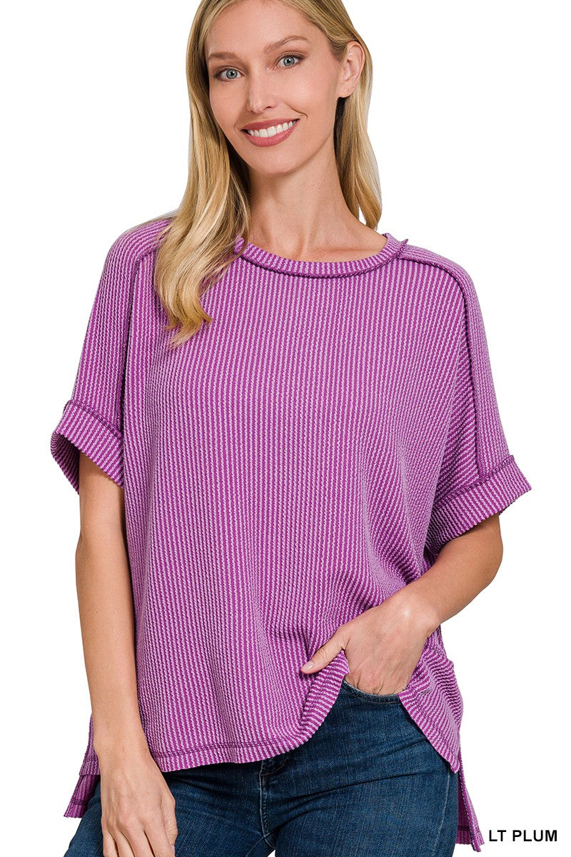 Amazing in Lt Plum Top