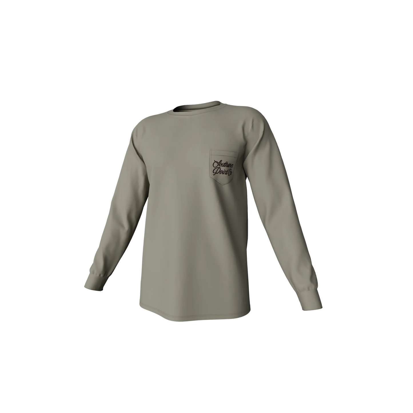 Southern Point Youth in the Pines Long Sleeve Pocket Tee