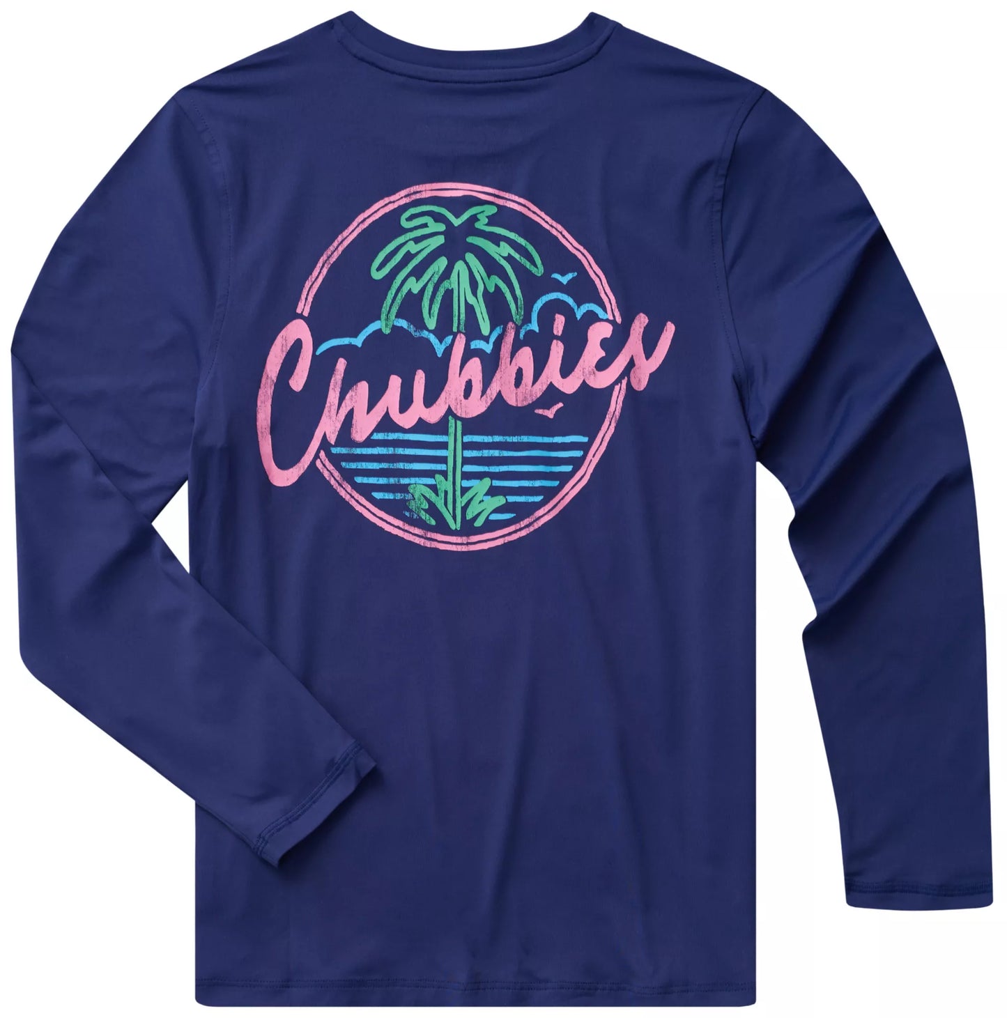 Chubbies The Night Never Sleeps Boys Sun Crewneck