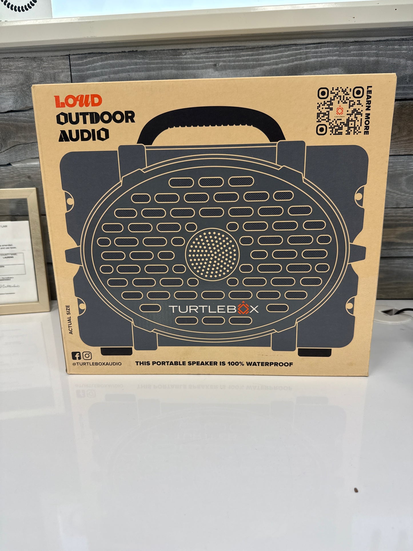 Turtlebox Gen 3 Grey/Black Speaker