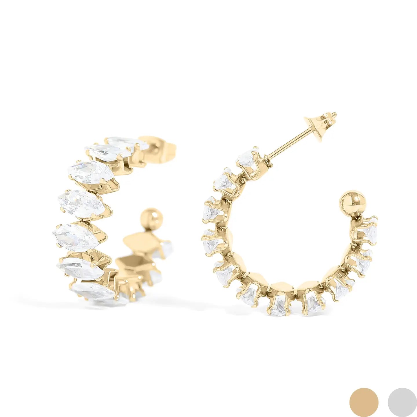 Diamond Earrings 18k Gold
