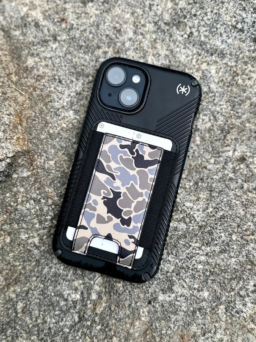 American Flyway Waterfowl Phone Magnetic CC Holder in Hardwoods