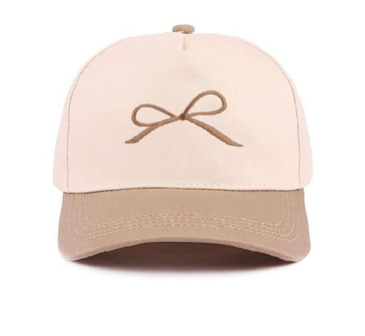 Coquette Ash Mocha Bow Hat