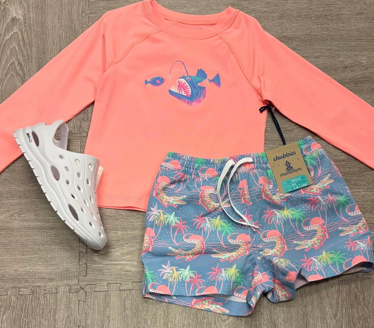 Chubbies The Lil Light The Way Boys Rashguard
