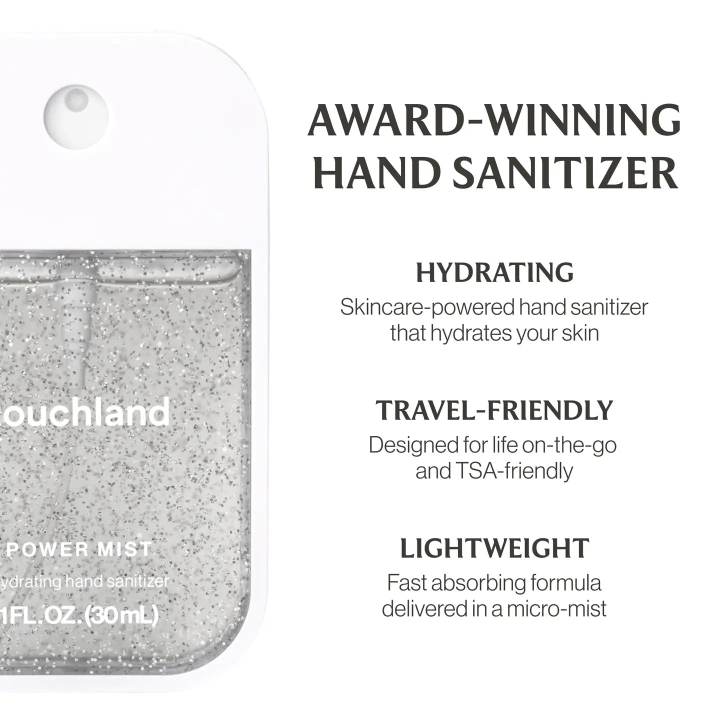 Touchland Confetti Cake Power Mist Hydrating Hand Santizer