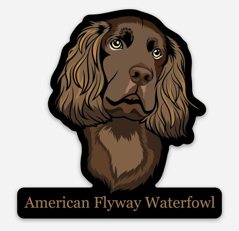 American Flyway Waterfowl Boykin Sticker