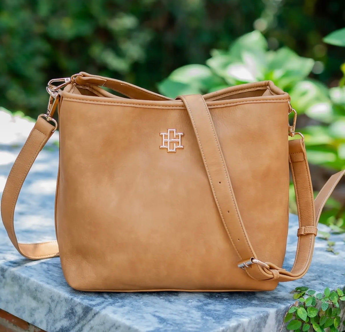 Carolina Hill Alexandra Bucket Bag Mustard