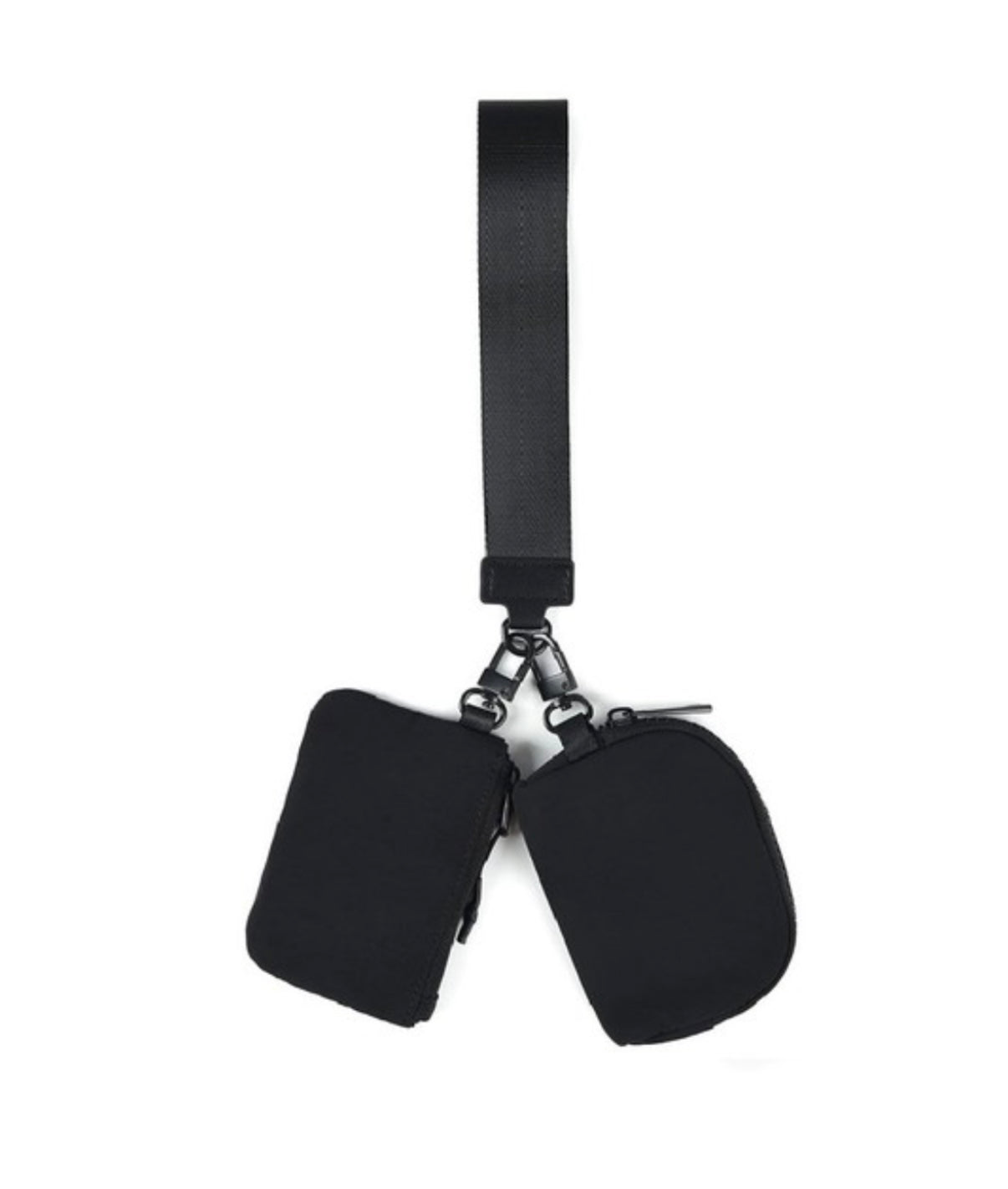 Black Duo Wristlet
