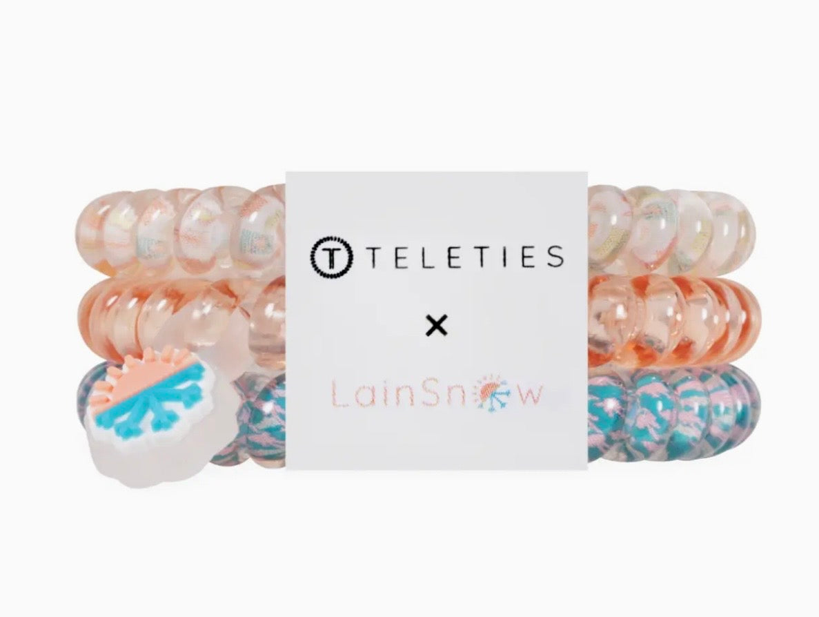 Teleties Island Threads Small Hair Ties