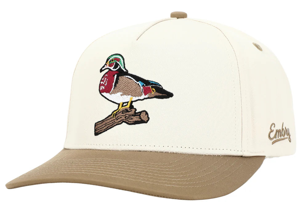 Embry Cream/Tan Woody Hat