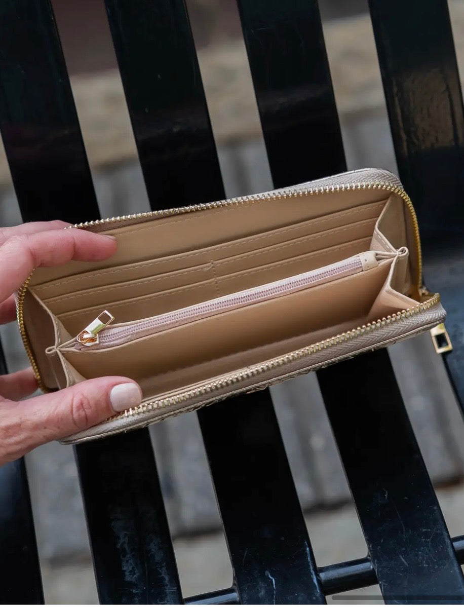 Carolina Hill Penelope Wallet Bronze