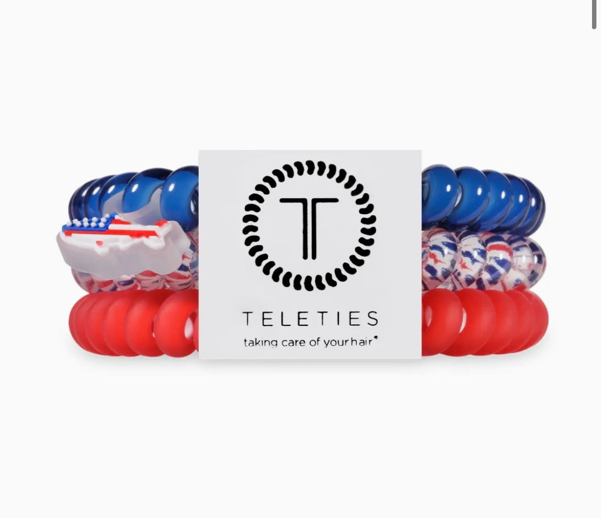 Teleties Sea to Shining Sea Small Hair Ties