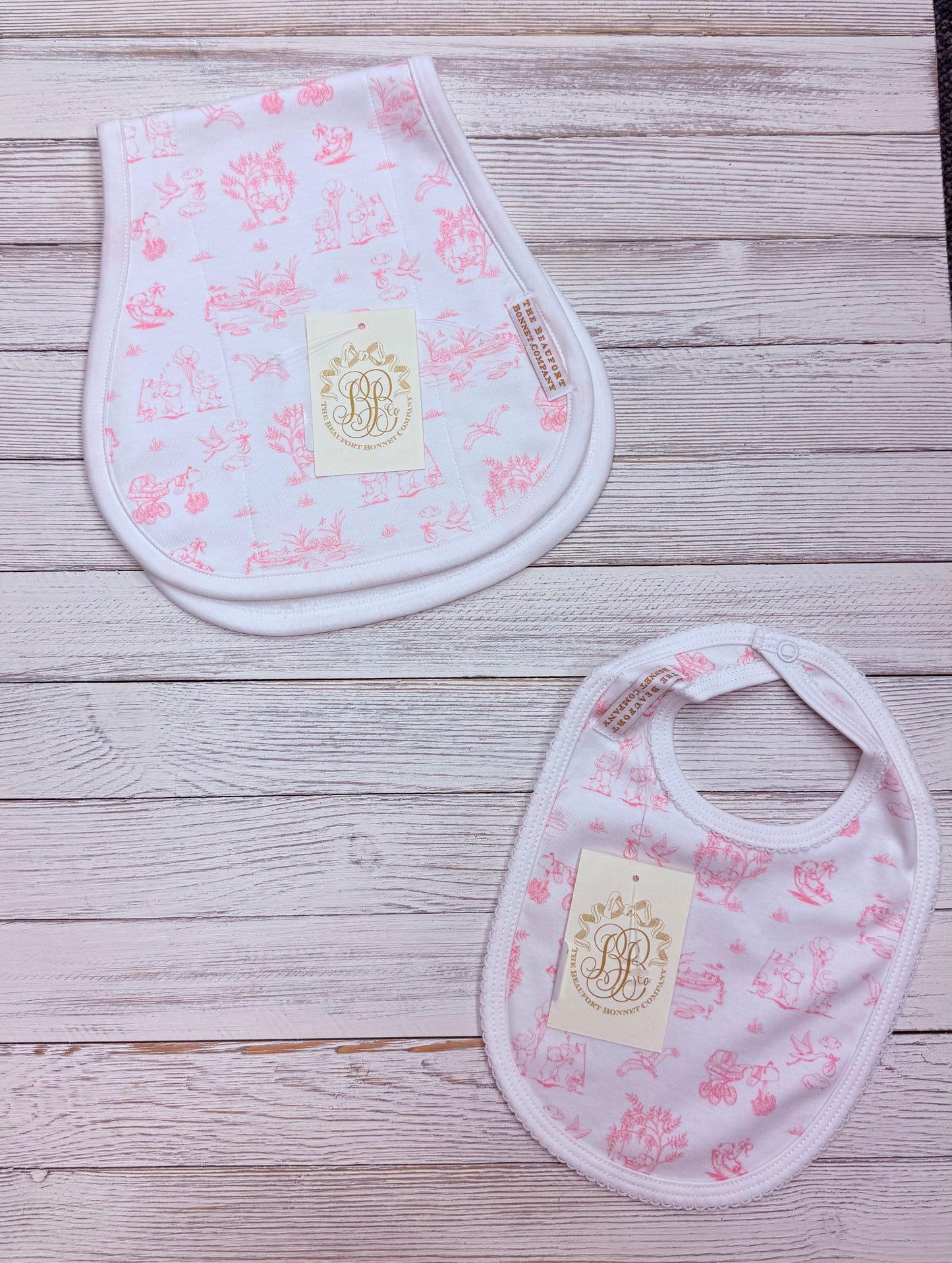 Beaufort Bonnet Burp Me Bib Sweet Arrival