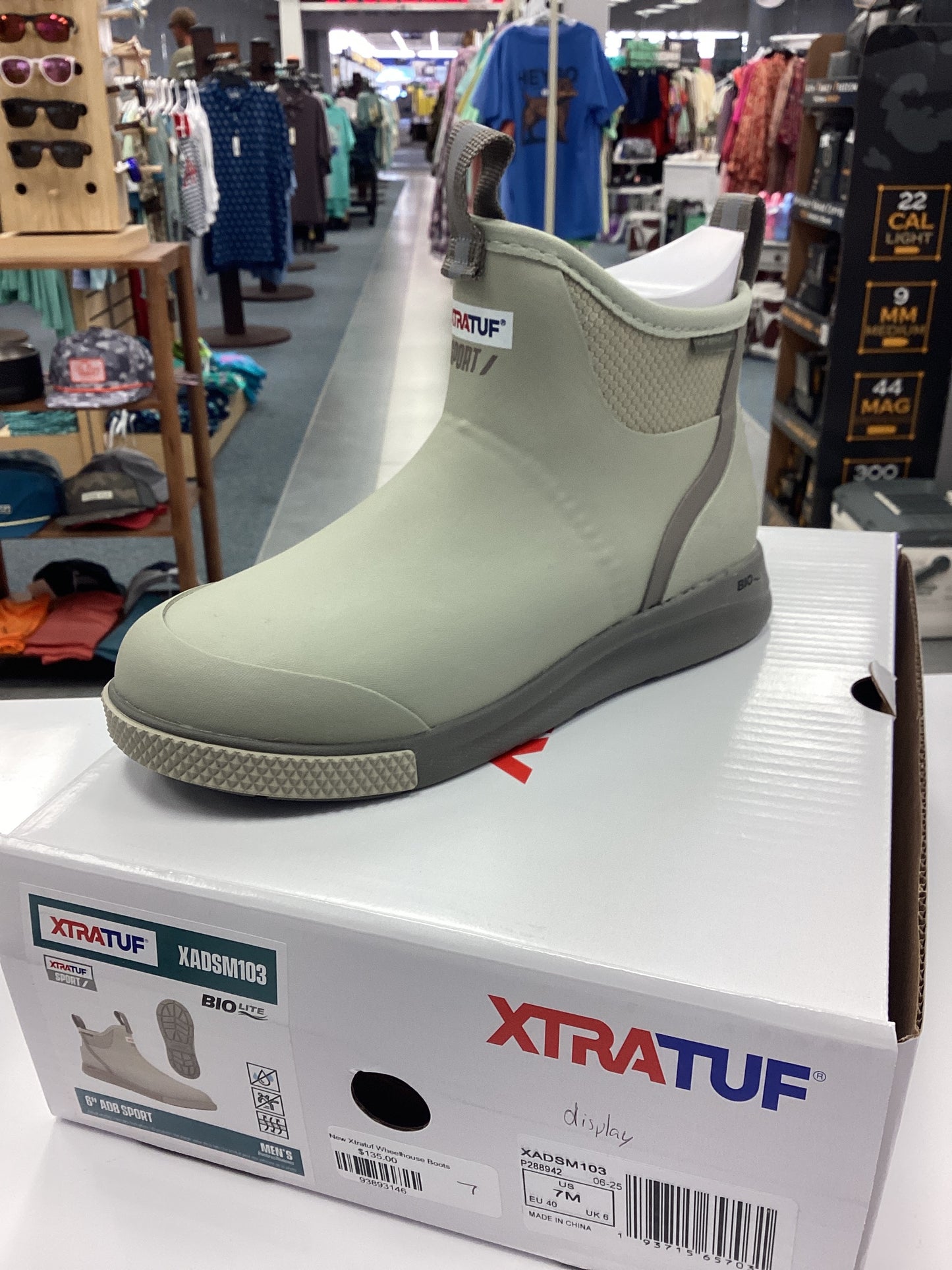 Mens Xtratuf Stone Sport Ankle Deck Boot