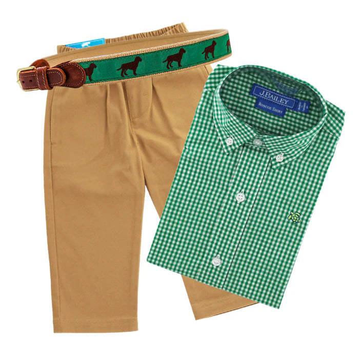 Bailey Boys Buddy Belt - Chocolate Lab