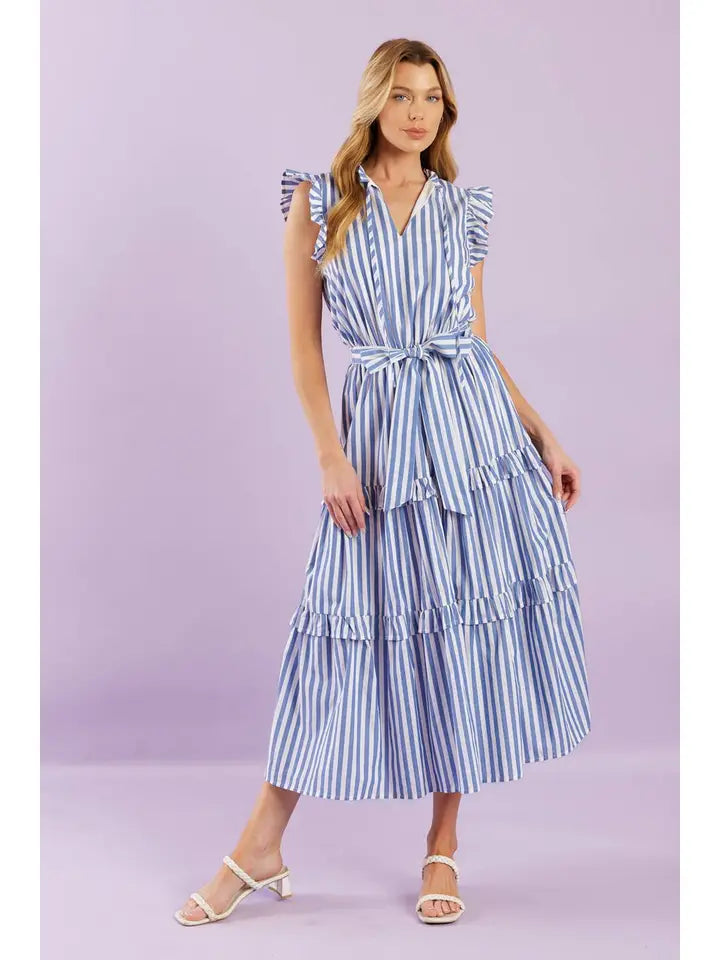 Blues and Stripes Dress