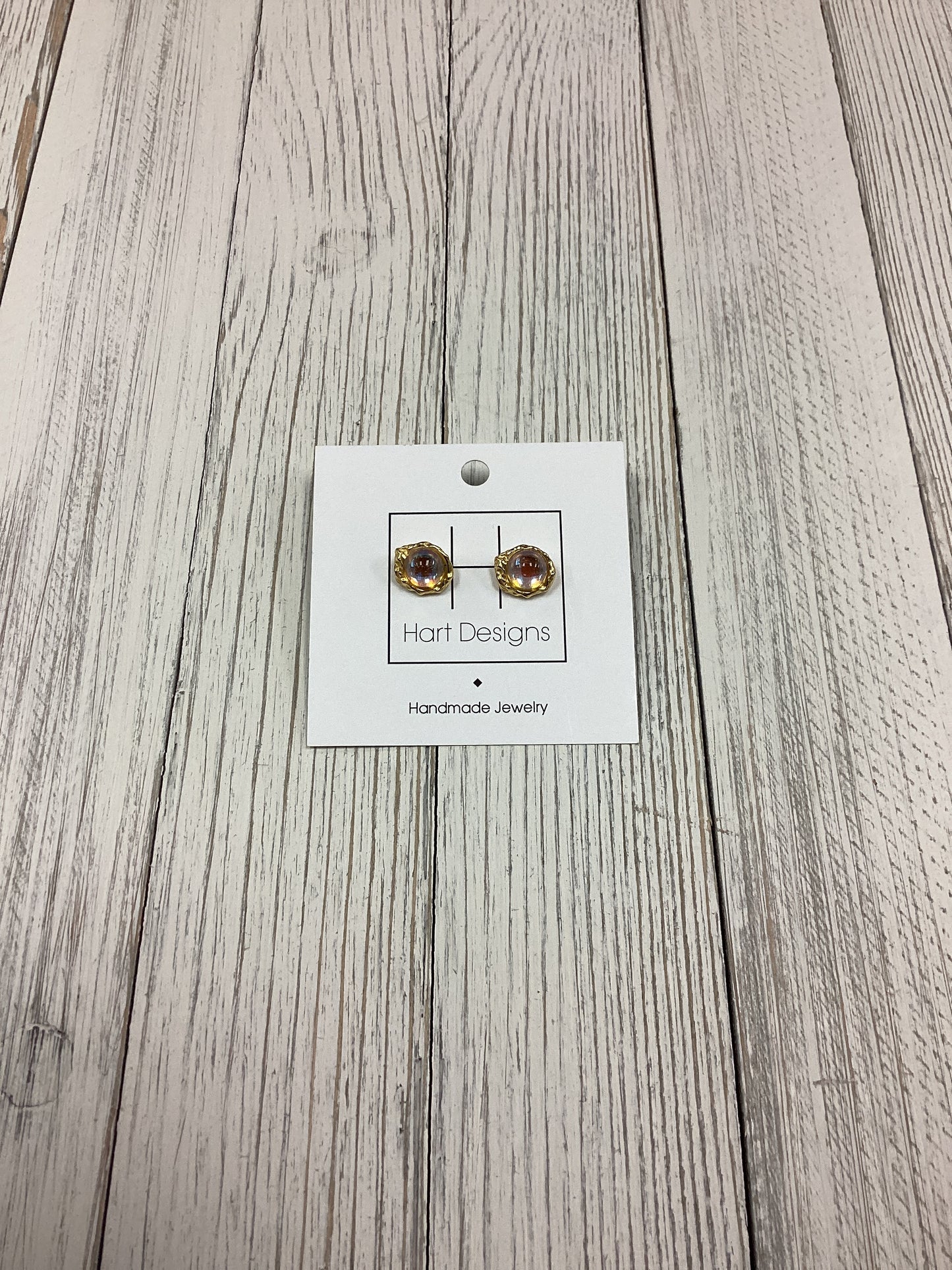 Hart Designs Iridescent Stud Earrings