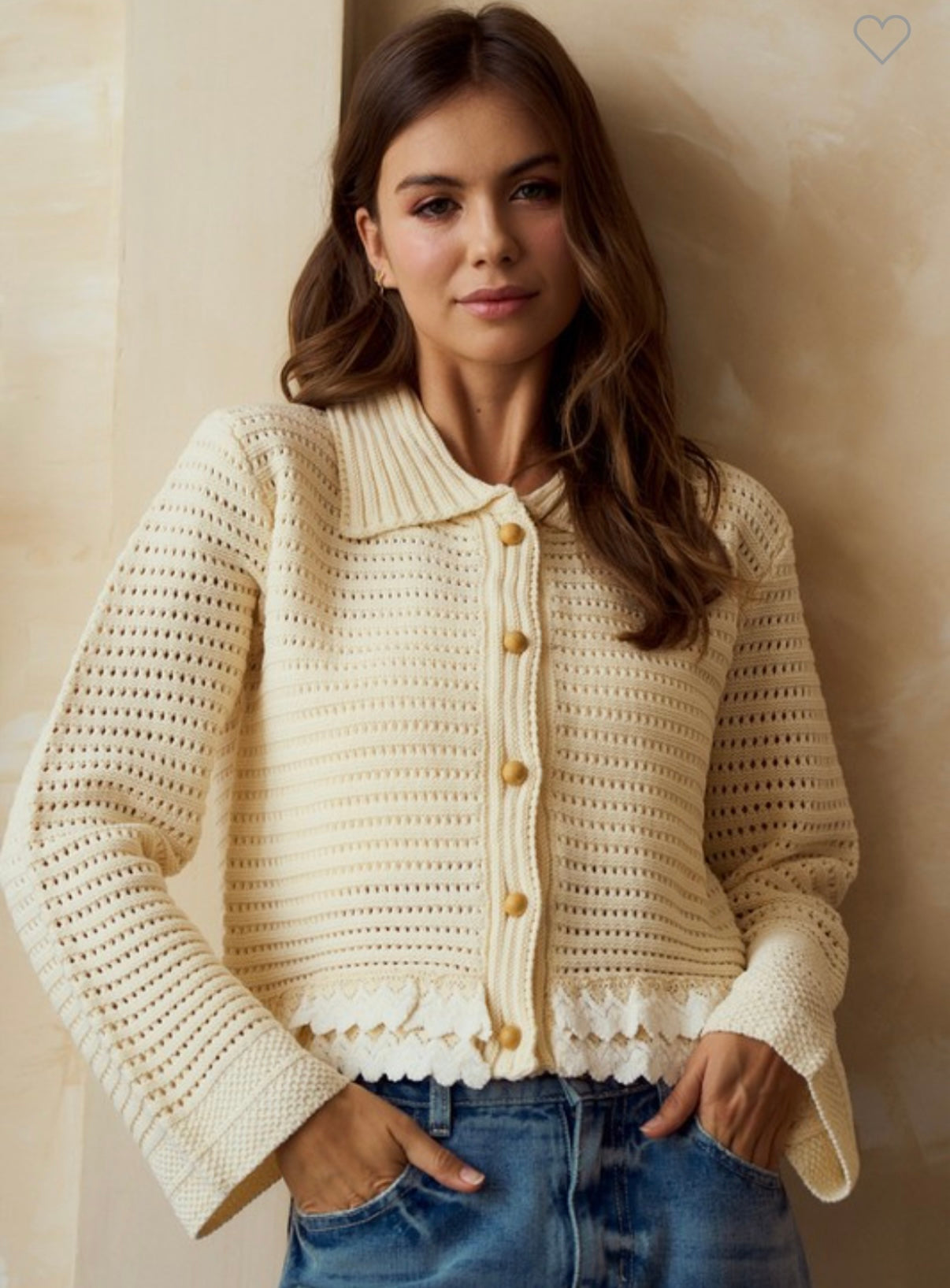 Cream Cardigan