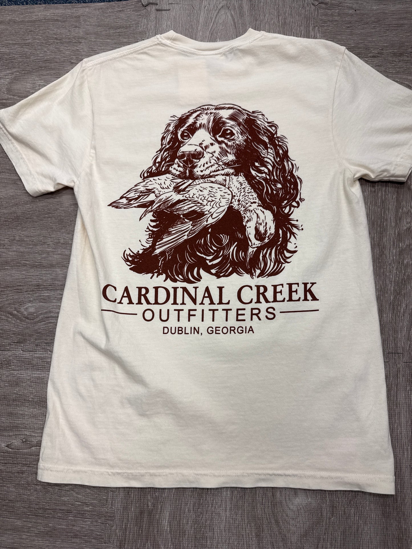 Cardinal Creek Boykin Tee in Ivory