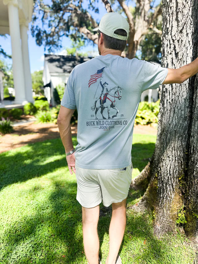 Buck Wild 1776 Tee