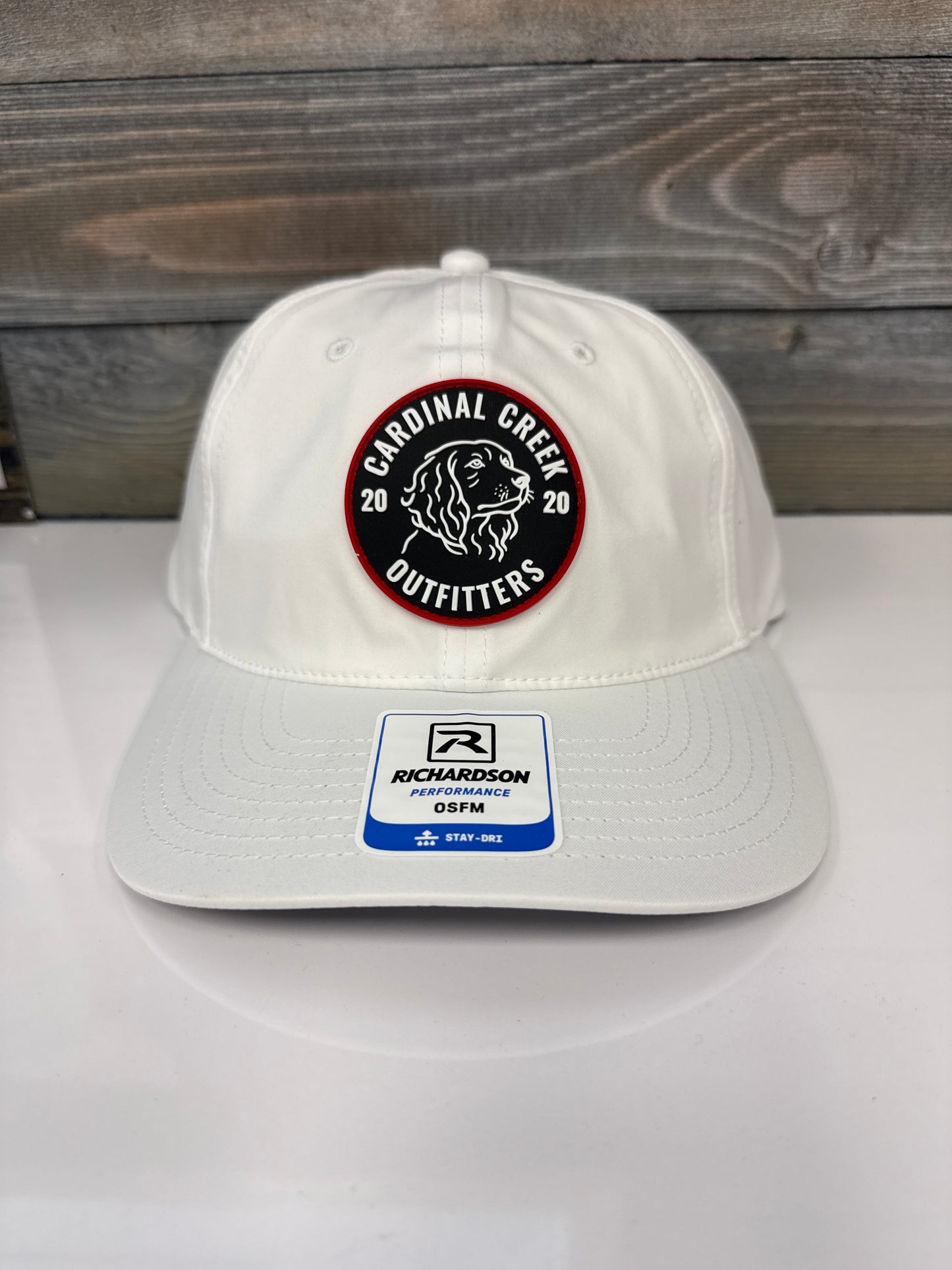 Cardinal Creek White Performance Hat