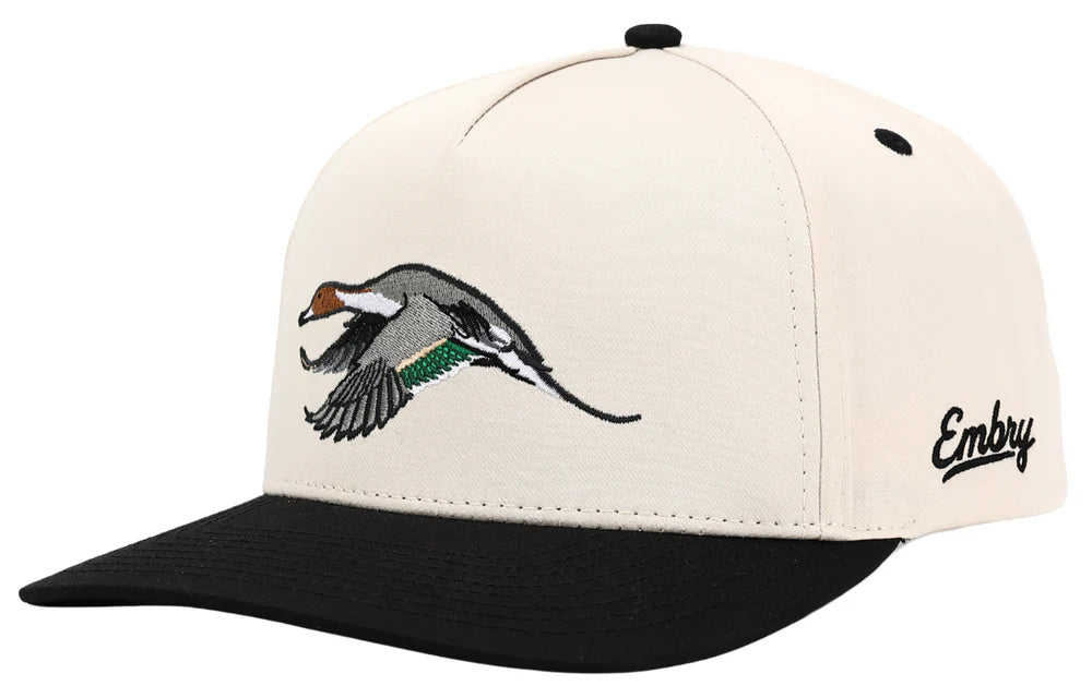 Embry Cream/Black Pintail Hat