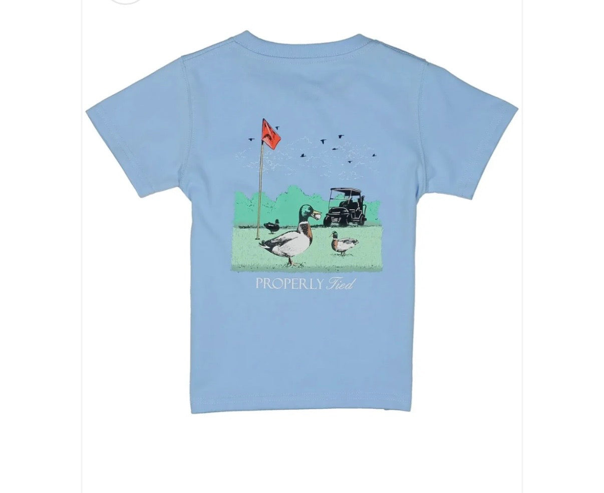 Properly Tied Fowl Play T-shirt