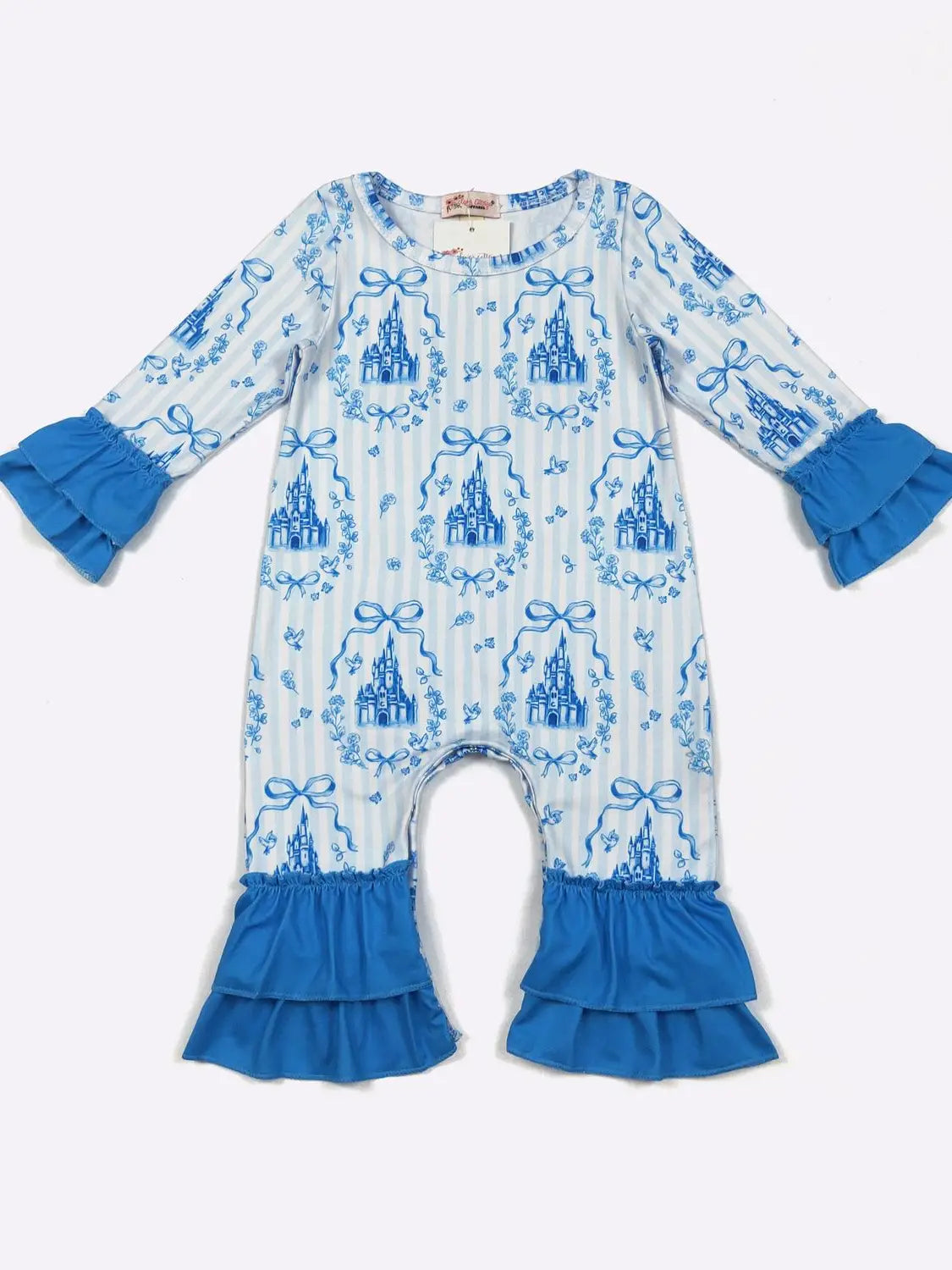 Blue Castle Romper