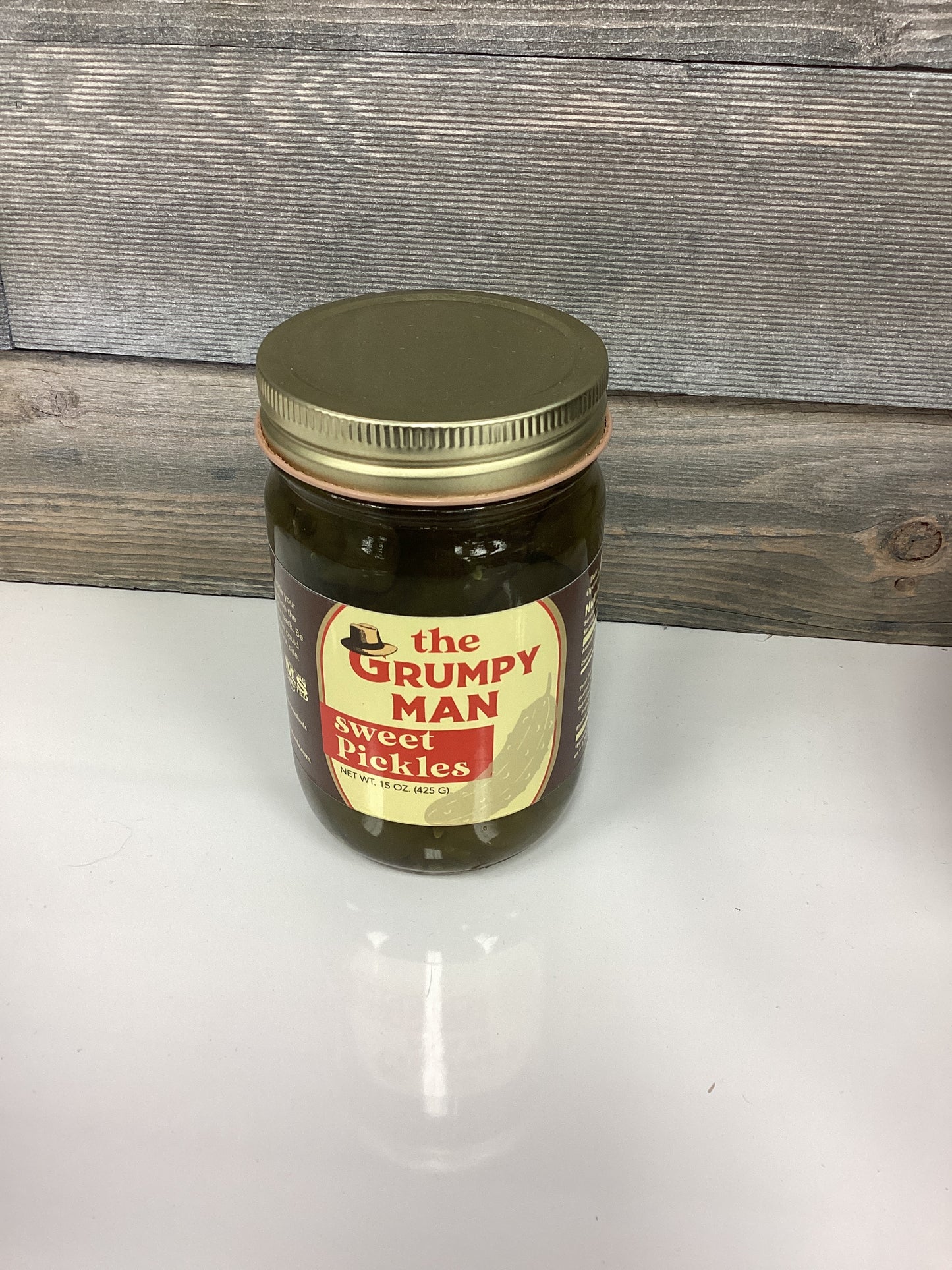 The Grumpy Man Sweet Pickles 15oz