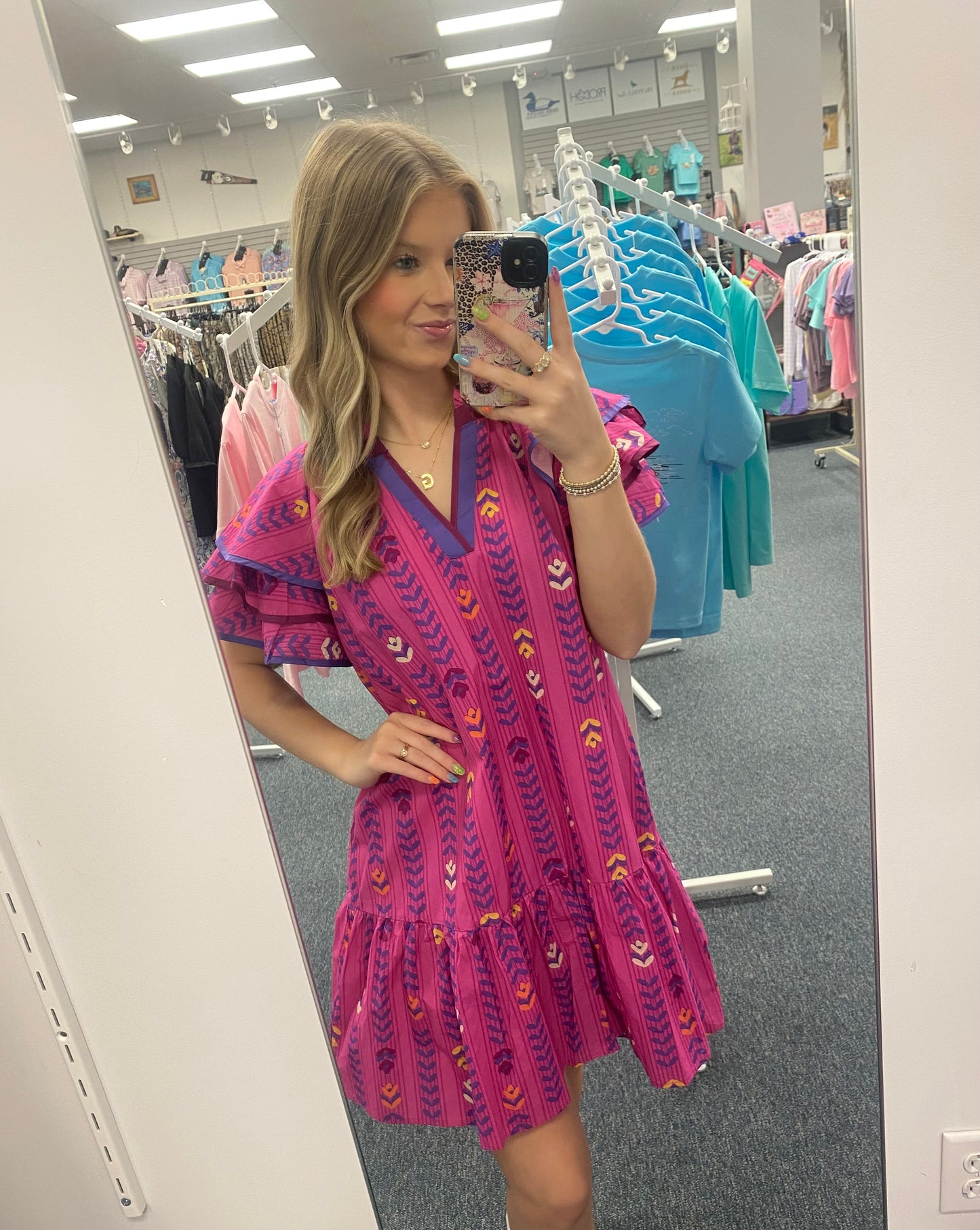 All The Fun Magenta Pink Dress by Umgee