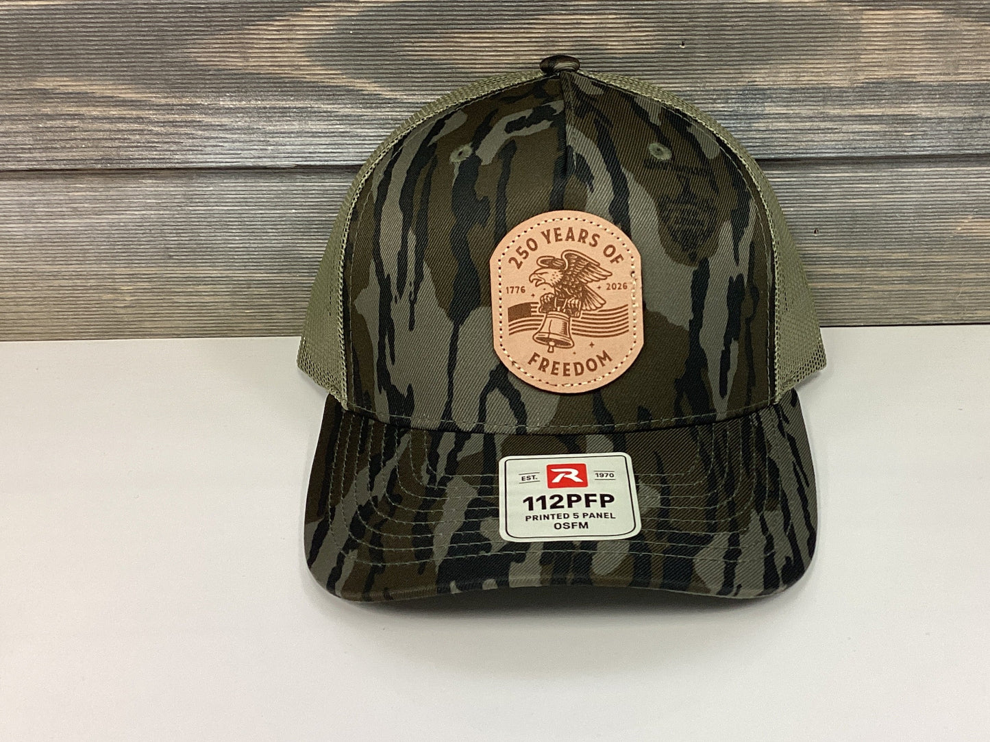 America’s Freedom 250 Years Mossy Oak Bottomland/Loden 112 Hat