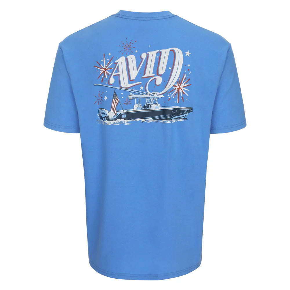 Avid Boat Parade Pocket Tee