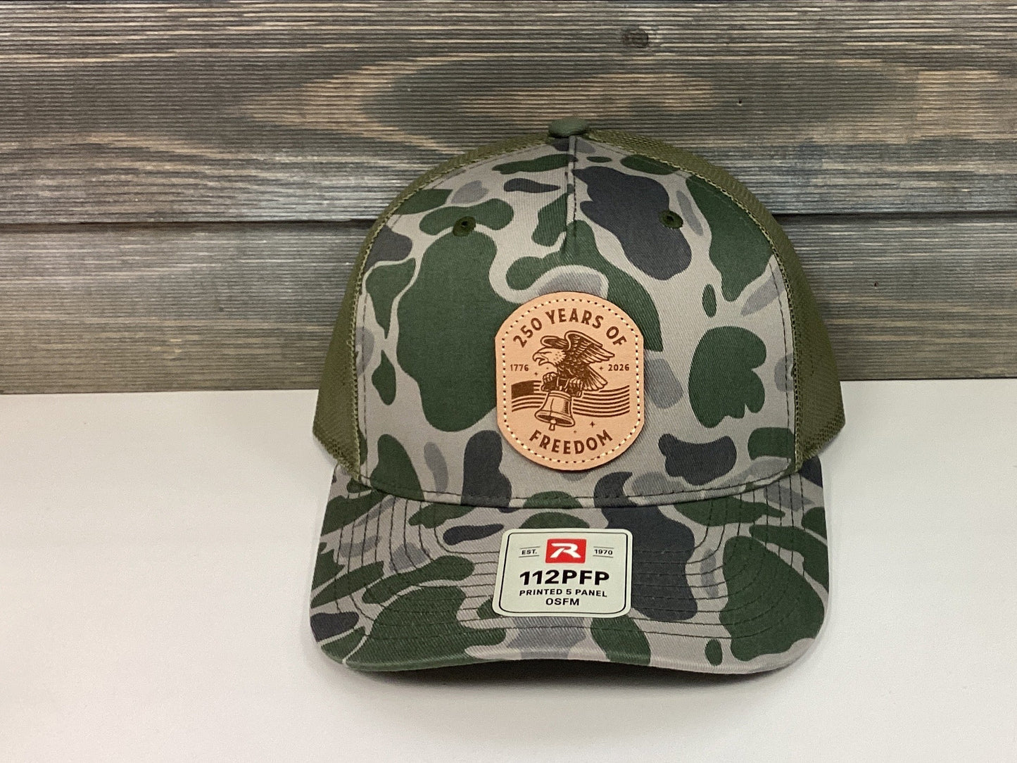 America’s Freedom 250 Years Marsh Duck Camo/ Loden 112 Hat