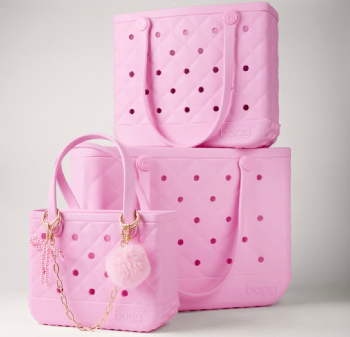 Bogg’d & Charmed Pink Taffy Pouf