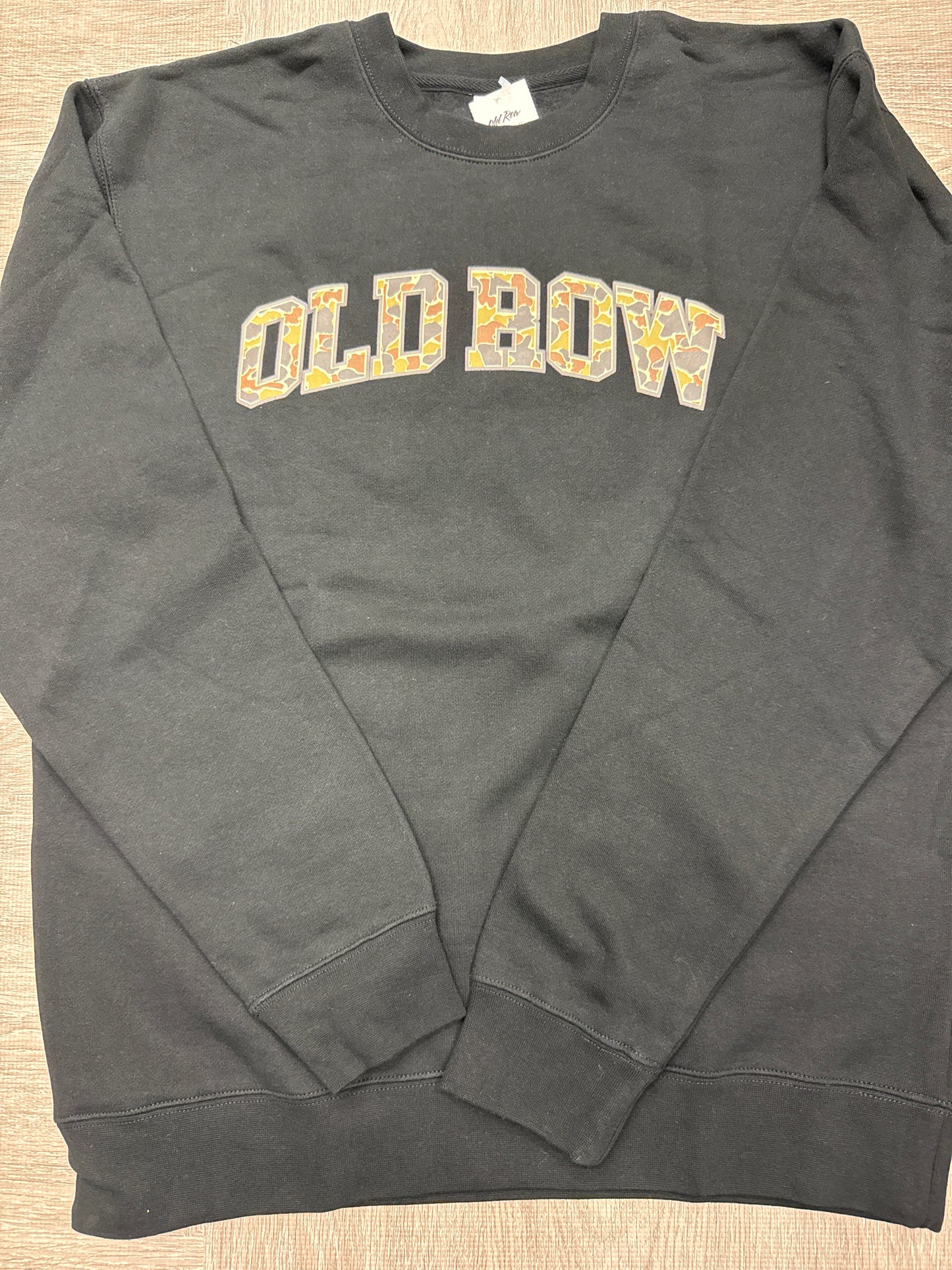 Old Row Camo Crewneck