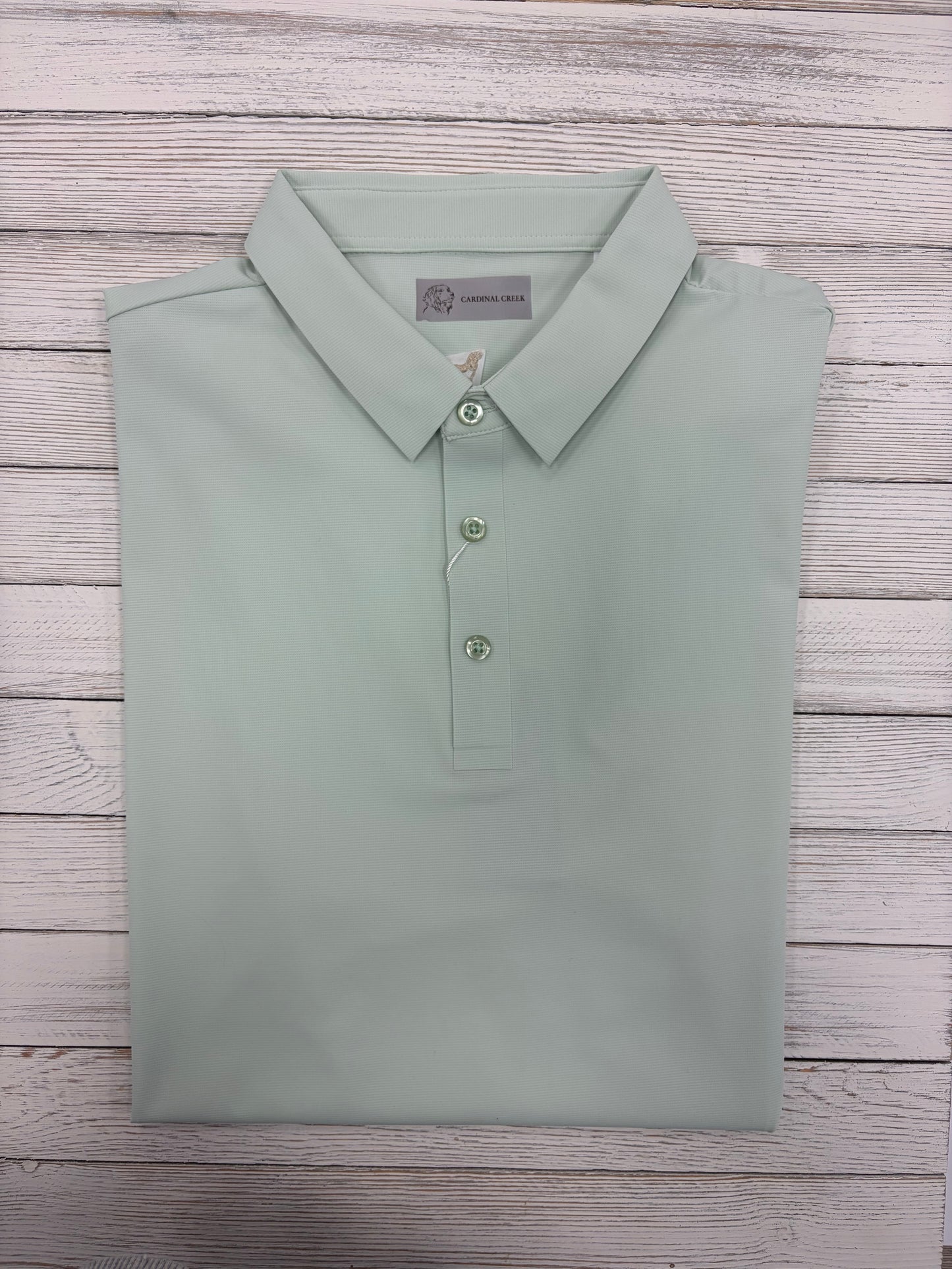 Cardinal Creek Logo Polo Mint