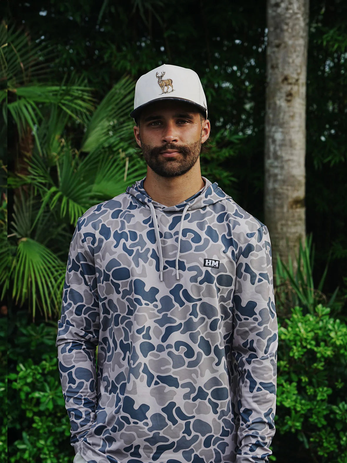 Hurricane Marsh Cache Camo Performance Hoodie