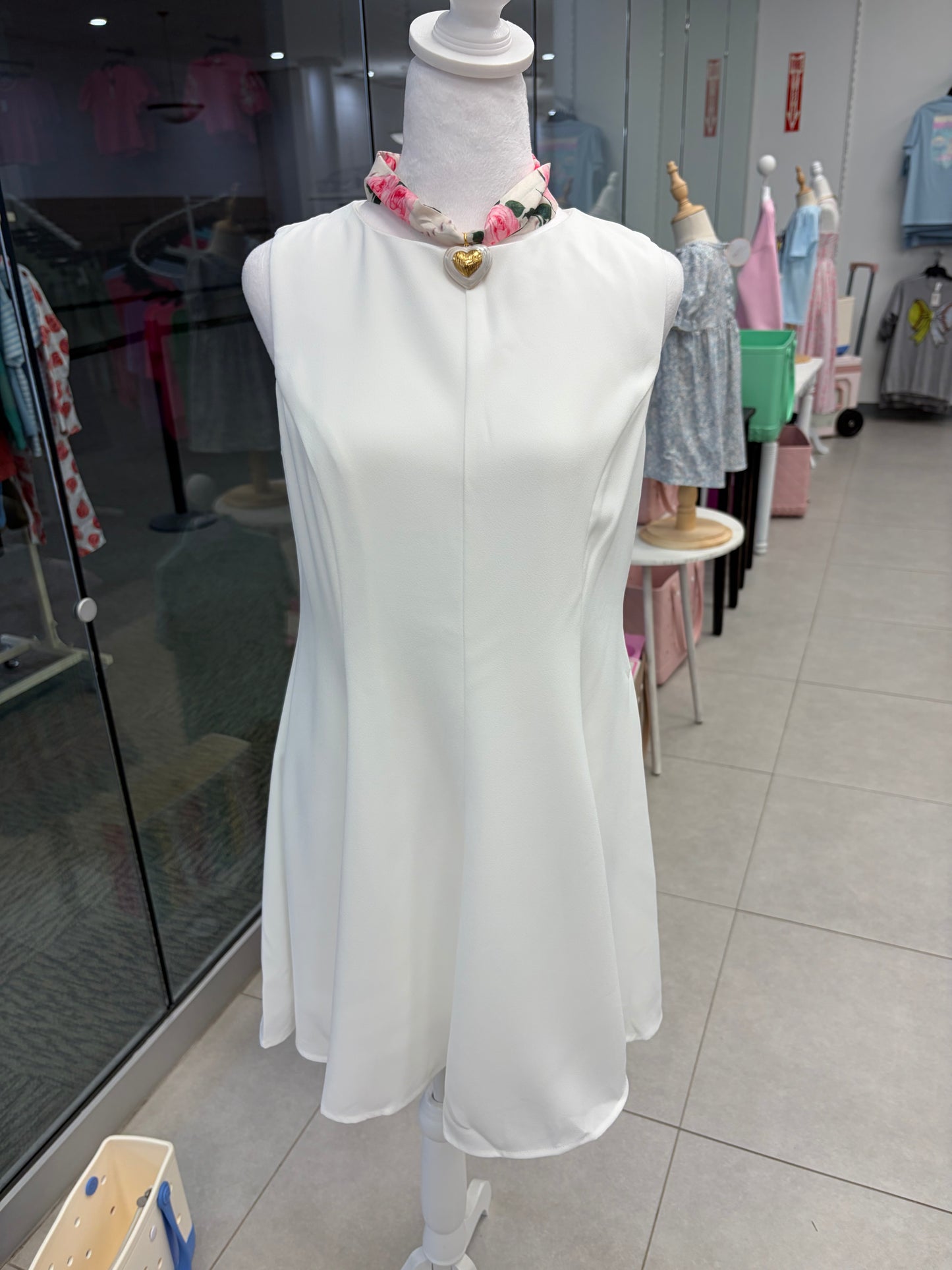 All in White Dress BY TCEC