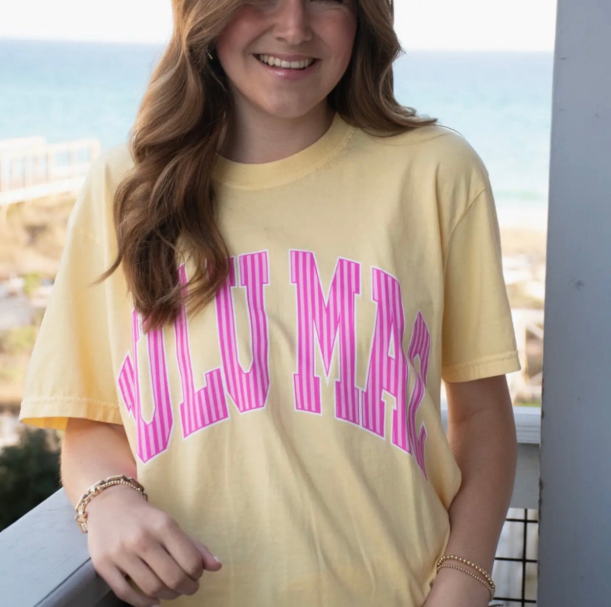 Lulu Mac Butter Comfort Colors Tee