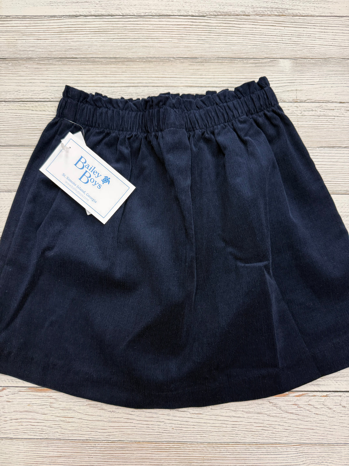 Bailey Boys Navy Corduroy Skirt