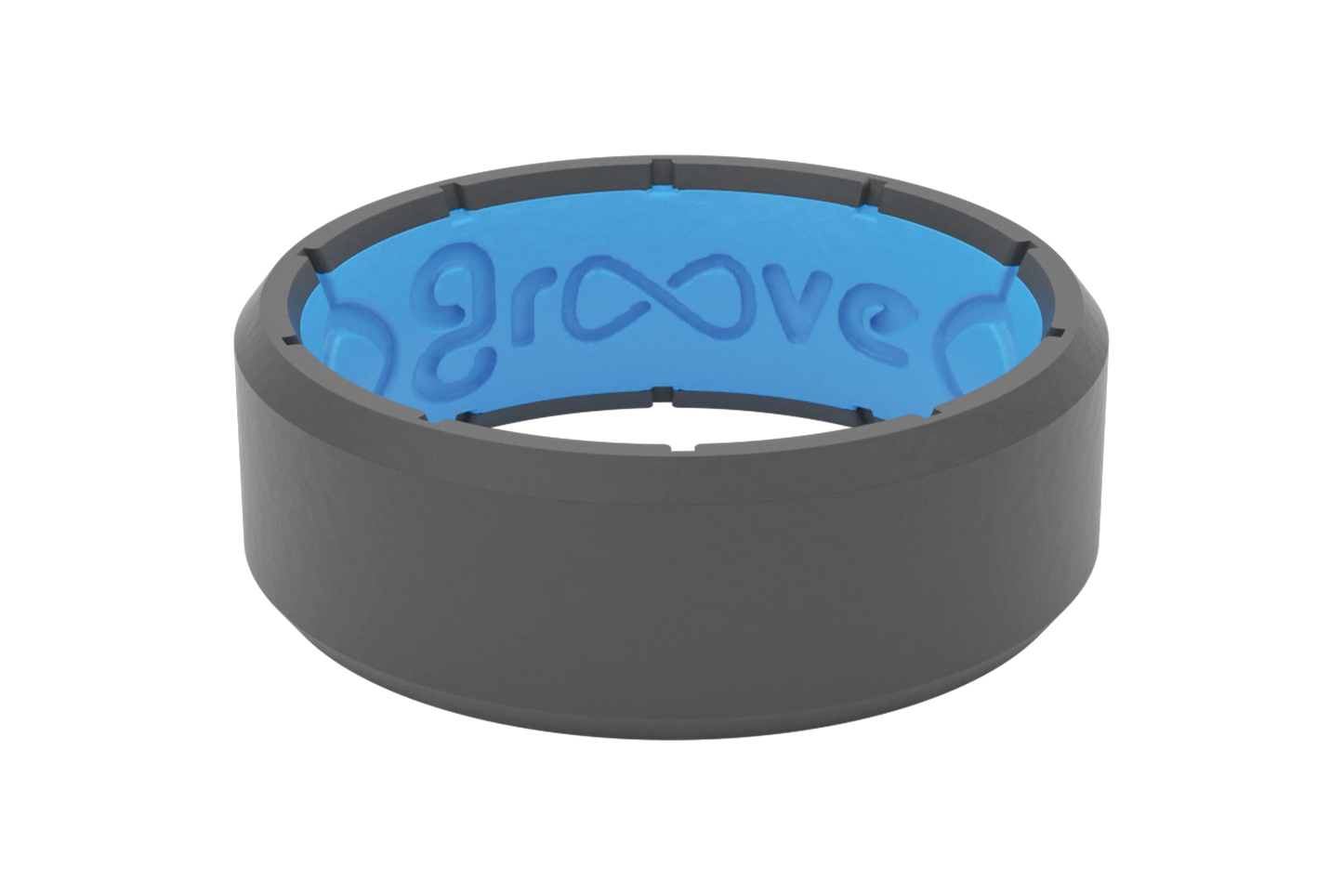 Groove Life Deep Stone Grey/Blue Ring